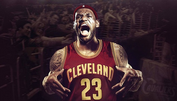  詹姆斯生涯总得分超乔丹创历史新纪元